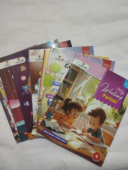 Books Set for Class 4th (English Medium) (St. Chaina Academy)