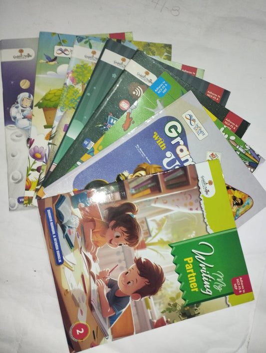 Books Set for Class 2nd (English Medium) (St. Chaina Academy)