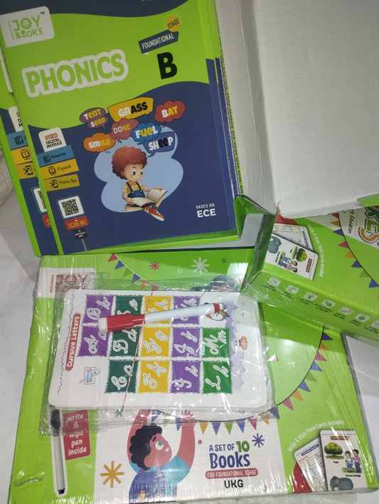 Books Set for Class U.K.G. (English Medium) (St. Chaina Academy)