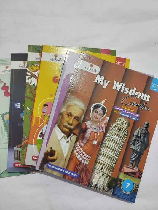 Books Set for Class 7th (English Medium) (St. Chaina Academy