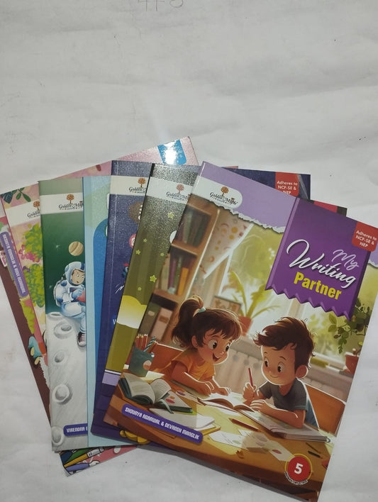 Books Set for Class 5th (English Medium) (St. Chaina Academy)